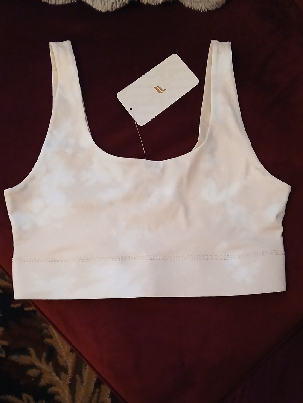 Fabletics Reversible Scoop Neck Sports Bra Size :LARGE
